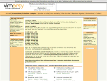 Tablet Screenshot of annuaire-vimarty.net